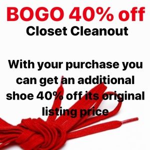BOGO CLOSET CLEANOUT